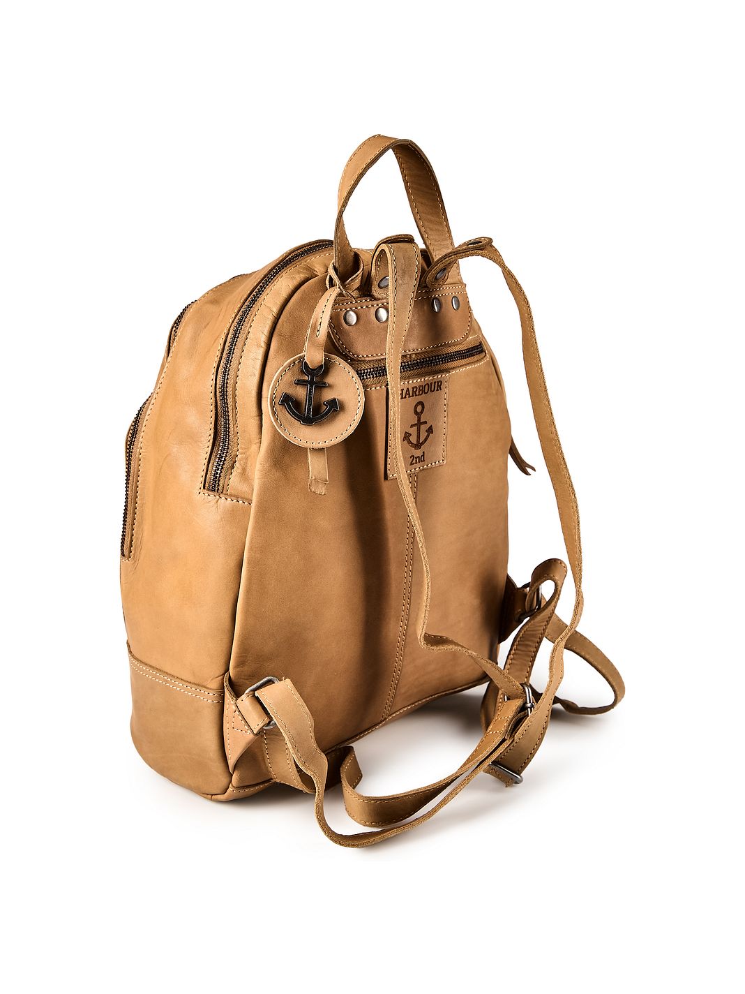 Harbour 2nd Anchor Love Meghan Daypack Vera Pelle 34 cm Harbour 2nd Anchor Love Meghan Daypack Vera Pelle 34 cm