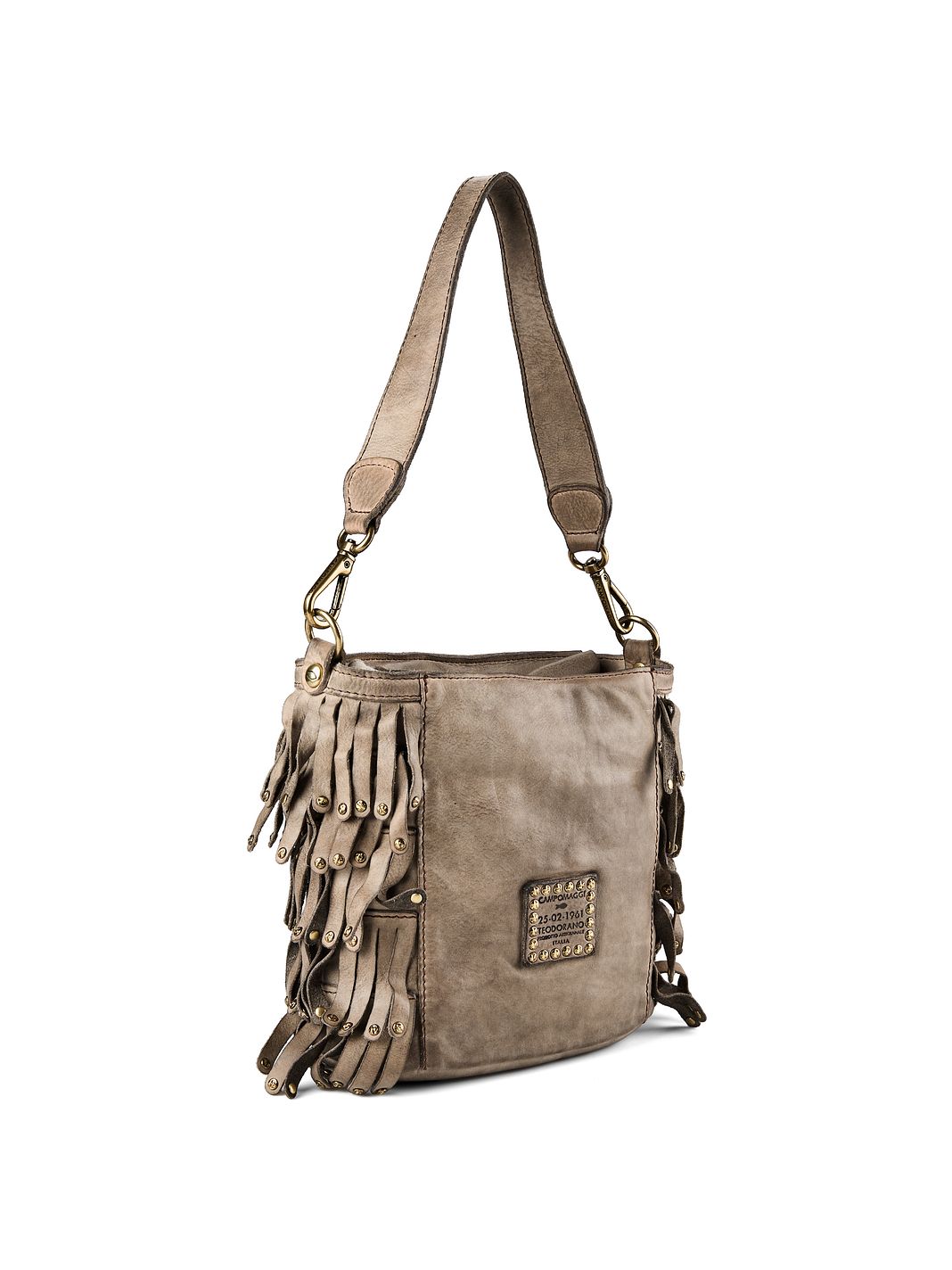 Campomaggi Paloma Borsa a tracolla Vera Pelle 24.5 cm Campomaggi Paloma Borsa a tracolla Vera Pelle 24.5 cm