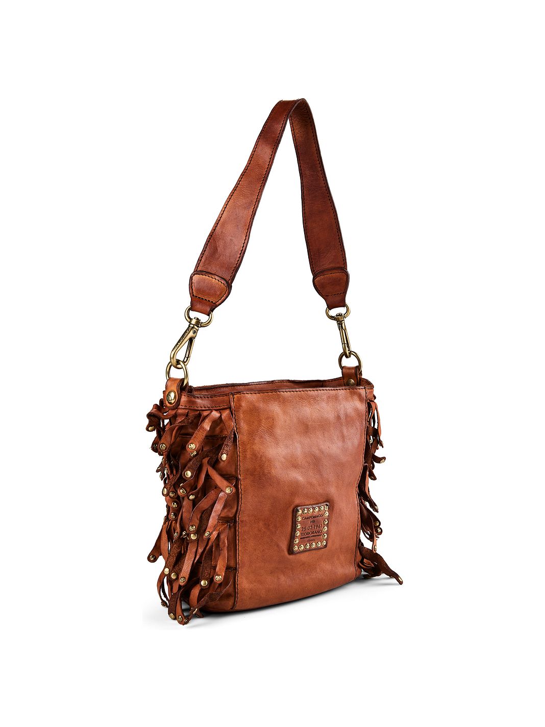 Campomaggi Paloma Borsa a tracolla Vera Pelle 24.5 cm Campomaggi Paloma Borsa a tracolla Vera Pelle 24.5 cm
