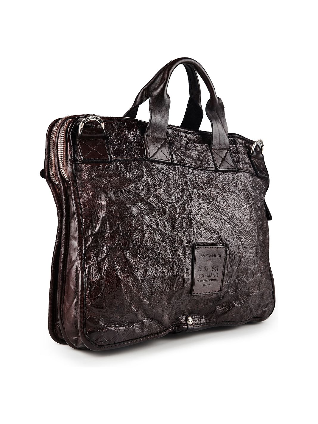 Campomaggi Noce Cartella Vera Pelle 38 cm Campomaggi Noce Cartella Vera Pelle 38 cm