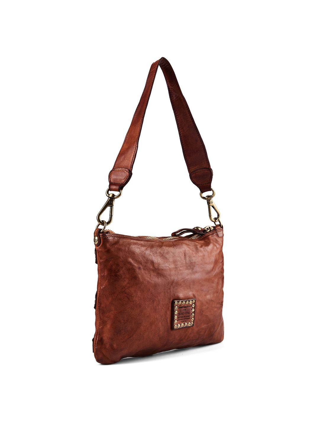 Campomaggi Margot Borsa a spalla M Vera Pelle 25 cm Campomaggi Margot Borsa a spalla M Vera Pelle 25 cm