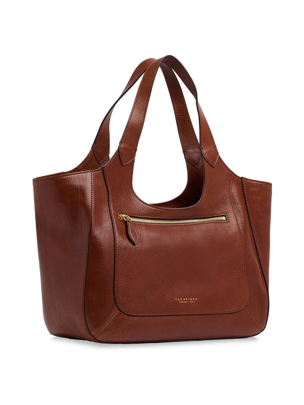The Bridge Luce Soft Borsa tote Vera Pelle 50 cm The Bridge Luce Soft Borsa tote Vera Pelle 50 cm
