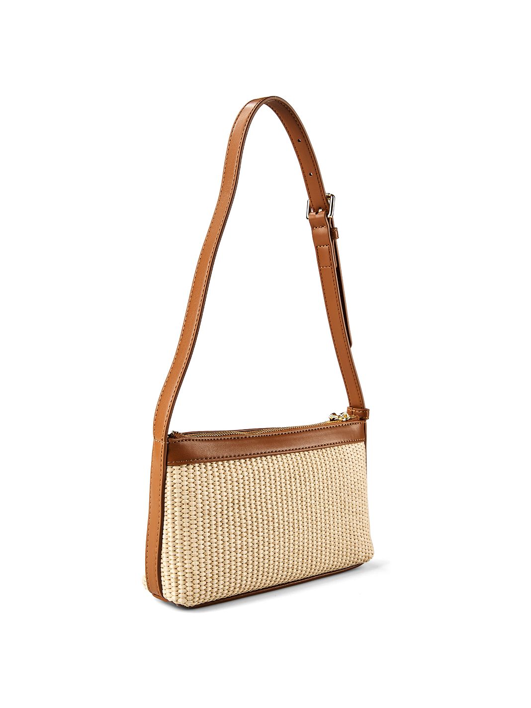 Love Moschino Straw Chic Borsa a spalla 25 cm