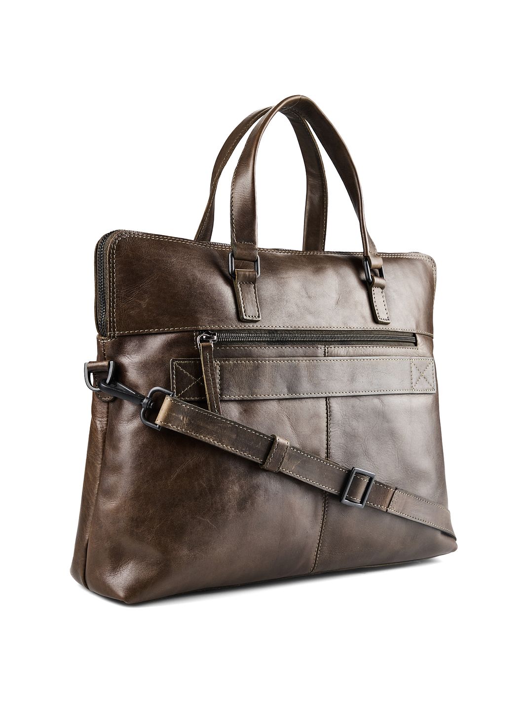 Greenburry Newport Cartella Vera Pelle 39 cm Vano porta PC Greenburry Newport Cartella Vera Pelle 39 cm Vano porta PC