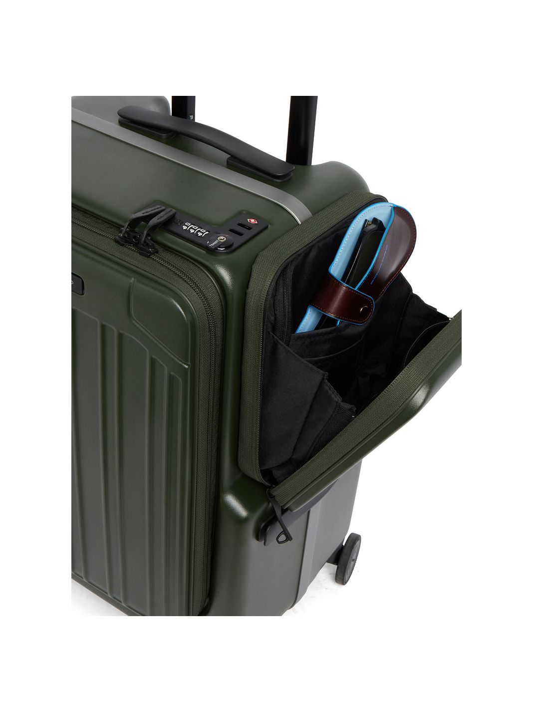 Piquadro PQ-Light 4 ruote Trolley cabina 55 cm Vano porta PC Piquadro PQ-Light 4 ruote Trolley cabina 55 cm Vano porta PC