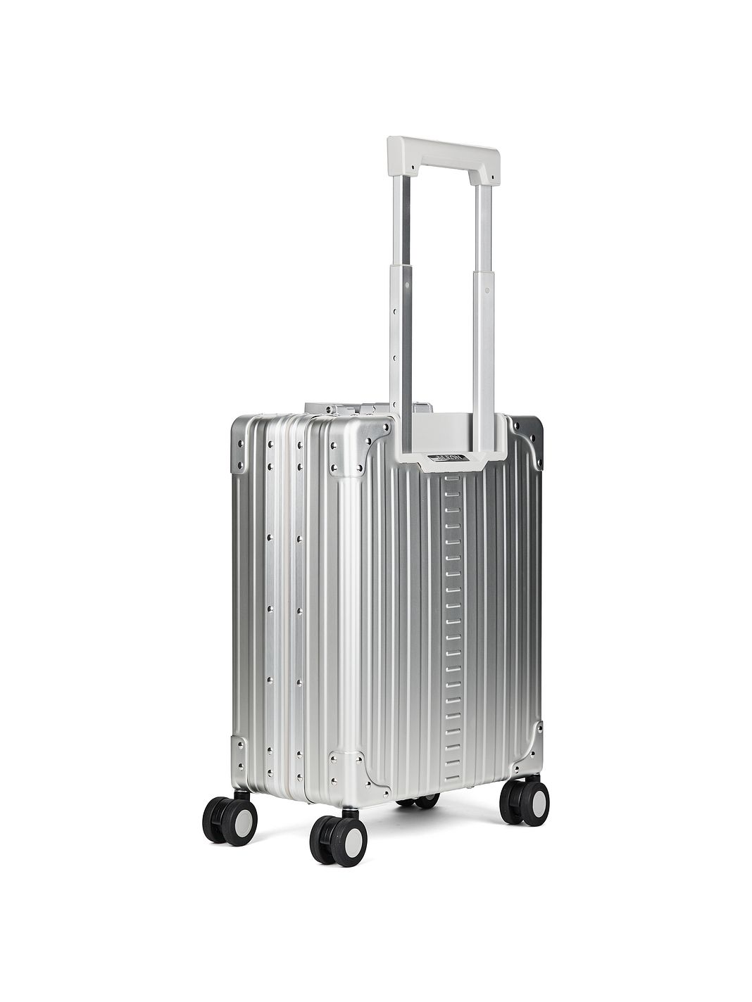 Aleon Trolley cabina Business a 4 ruote in Alluminio, 50 cm, con scomparto per laptop Aleon Trolley cabina Business a 4 ruote in Alluminio, 50 cm, con scomparto per laptop