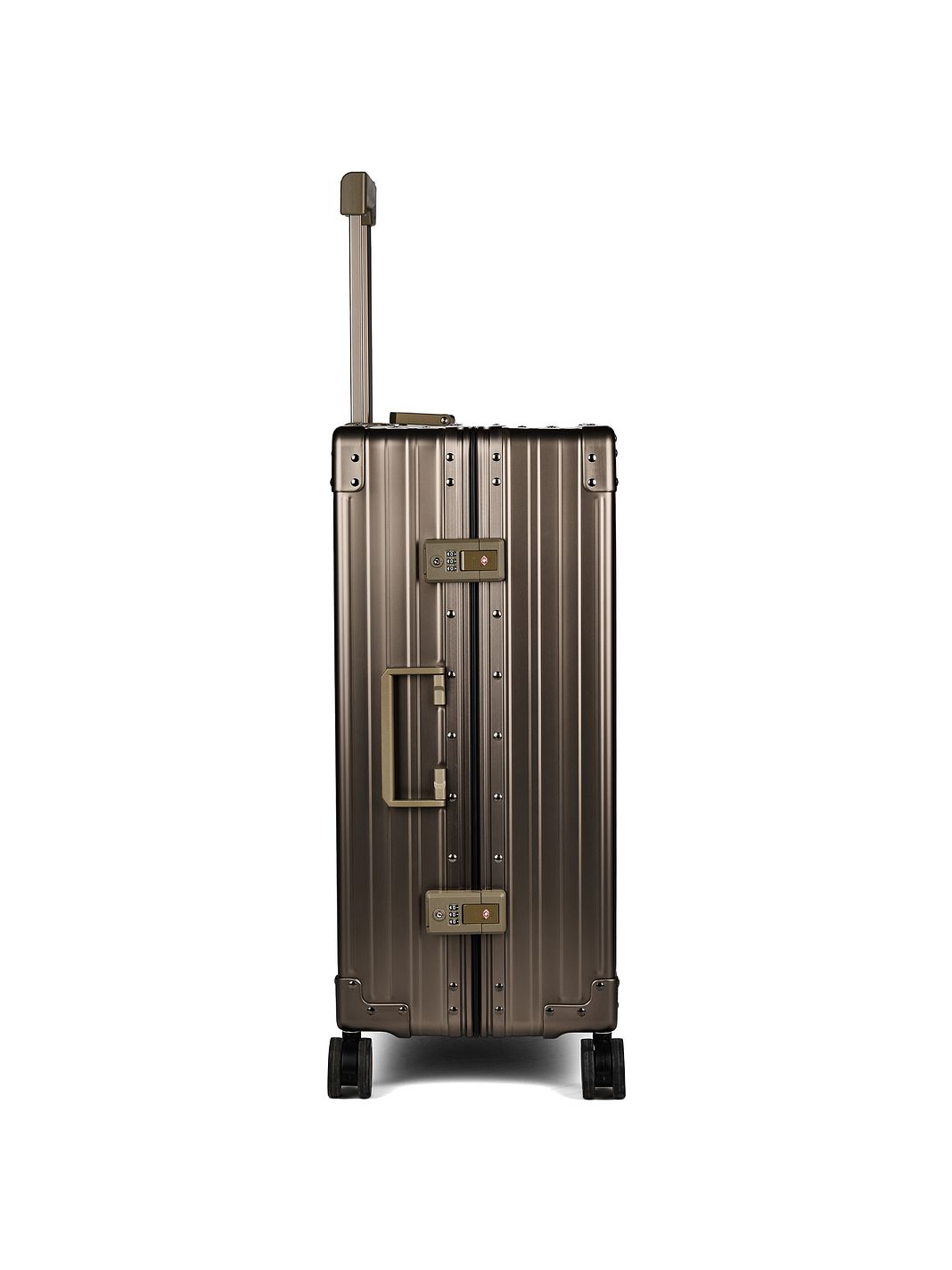 Aleon Trolley Traveler de aluminio, 4 ruedas, 67 cm