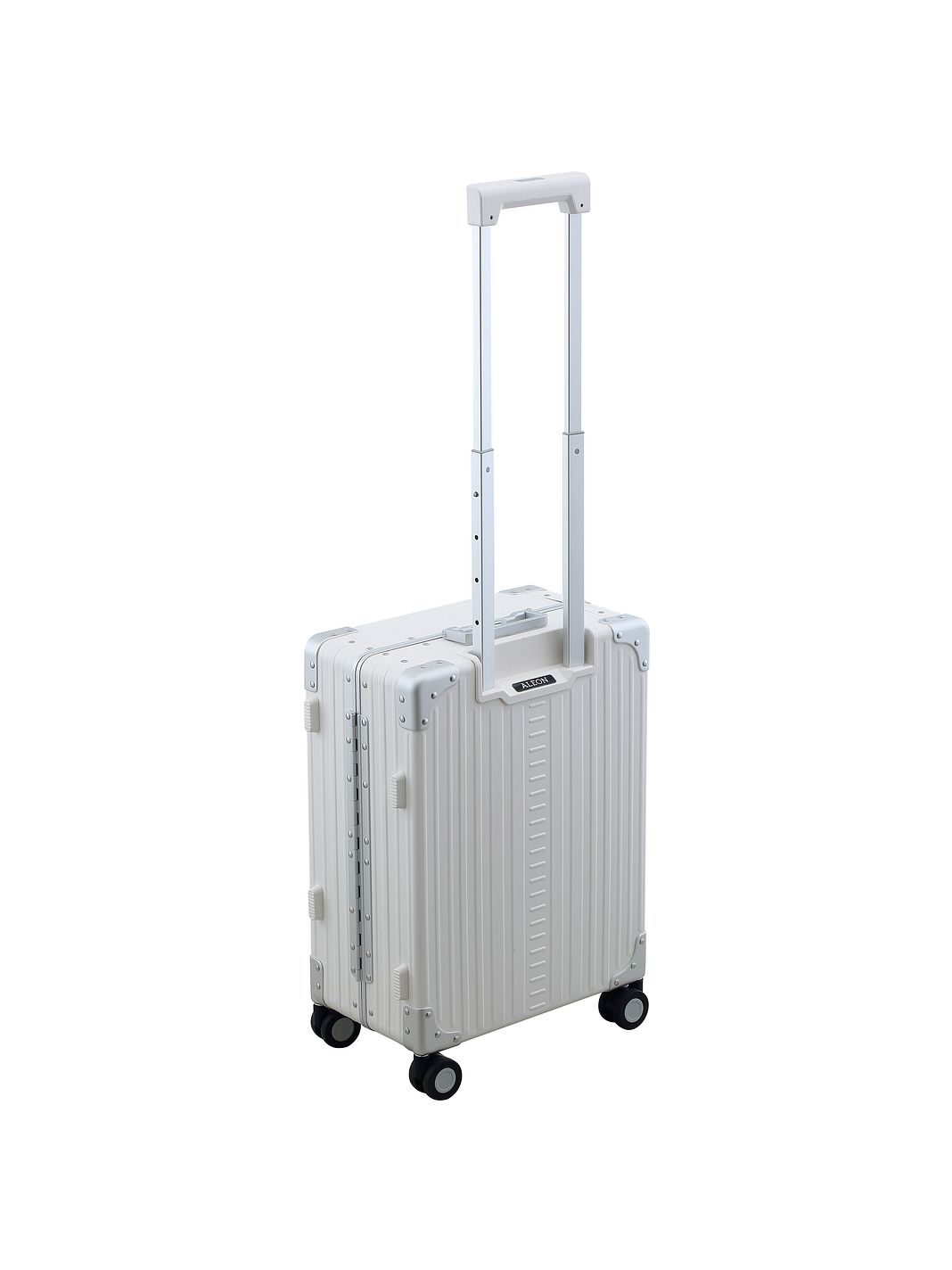 Aleon Maleta de cabina Fortis de aluminio con 4 ruedas, 54 cm Aleon Maleta de cabina Fortis de aluminio con 4 ruedas, 54 cm