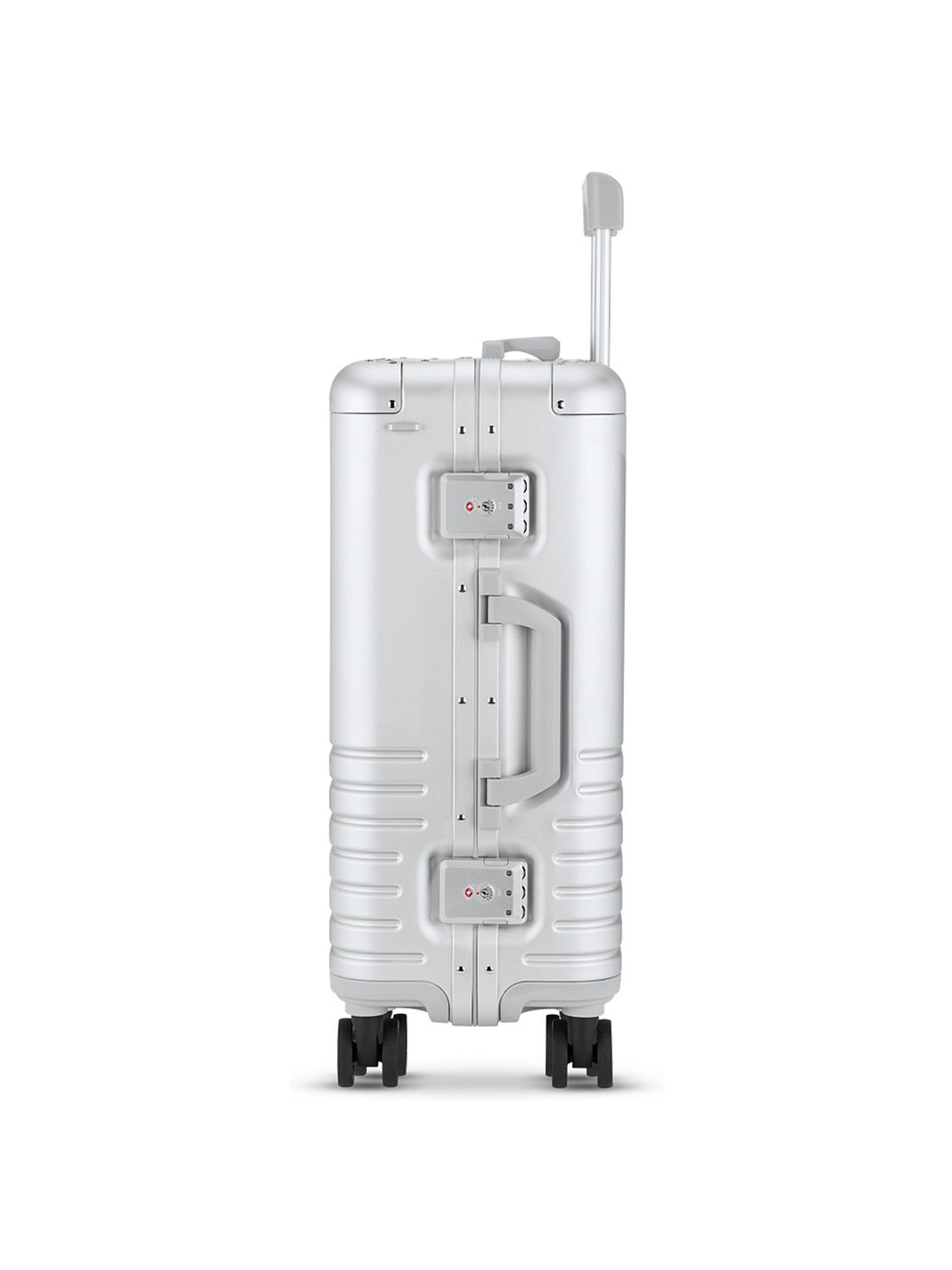 Kapten & Son Heathrow Aluminium Cabin – Trolley cabina in alluminio a 4 ruote, 55 cm