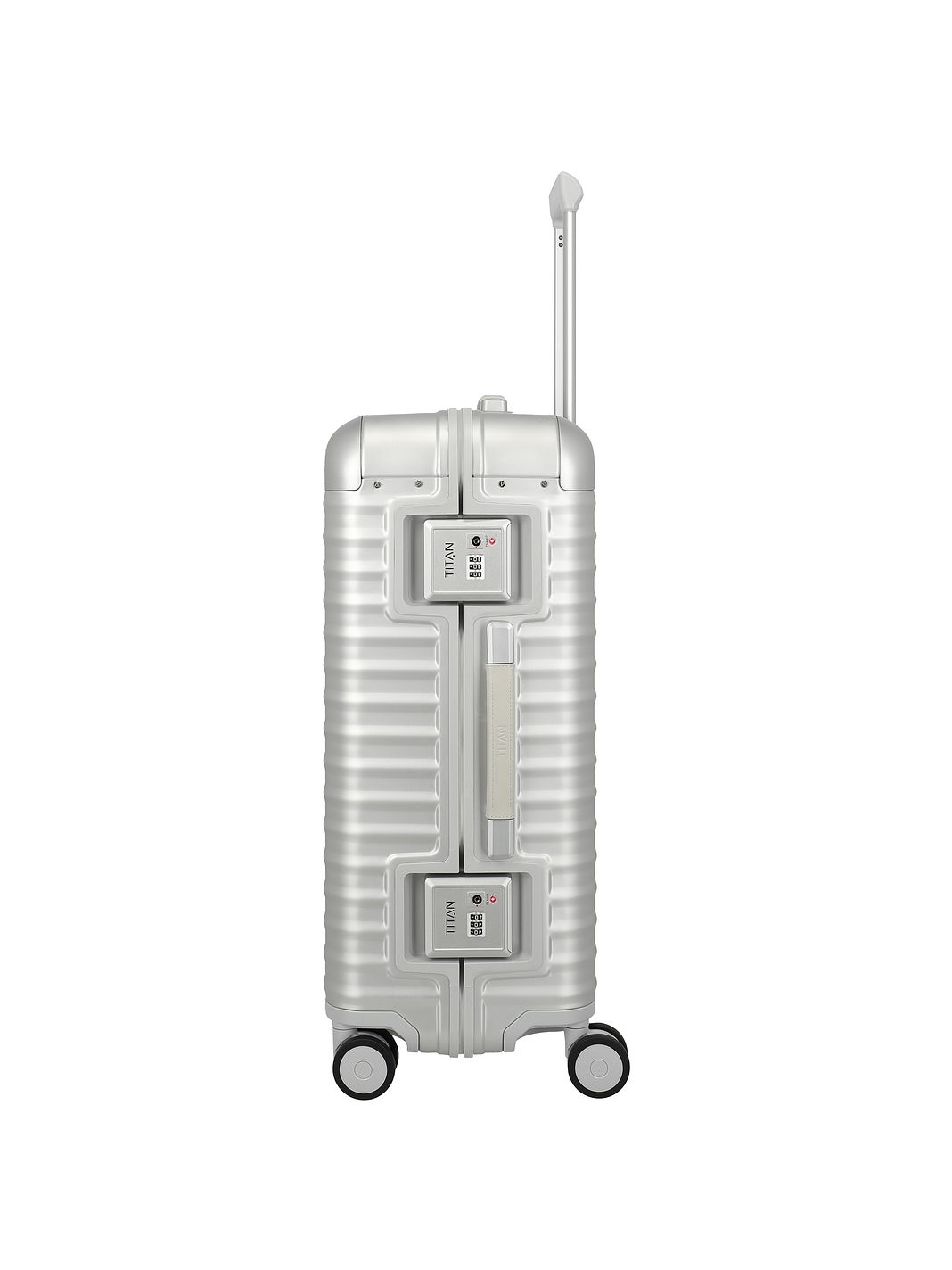 Titan Carrello Eternity a 4 ruote in Alluminio, 69 cm