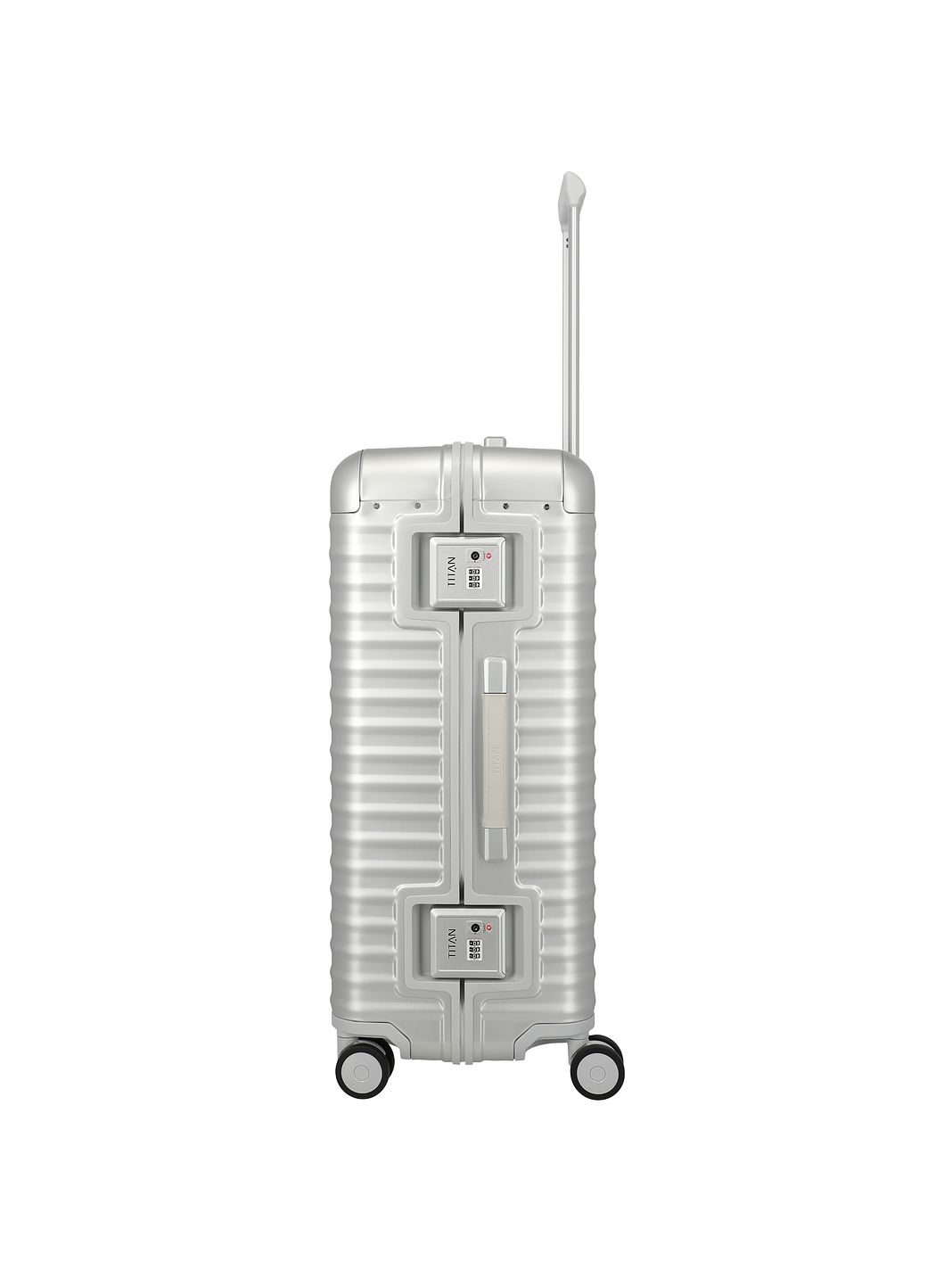 Titan Carrello Eternity a 4 ruote in Alluminio, 75 cm