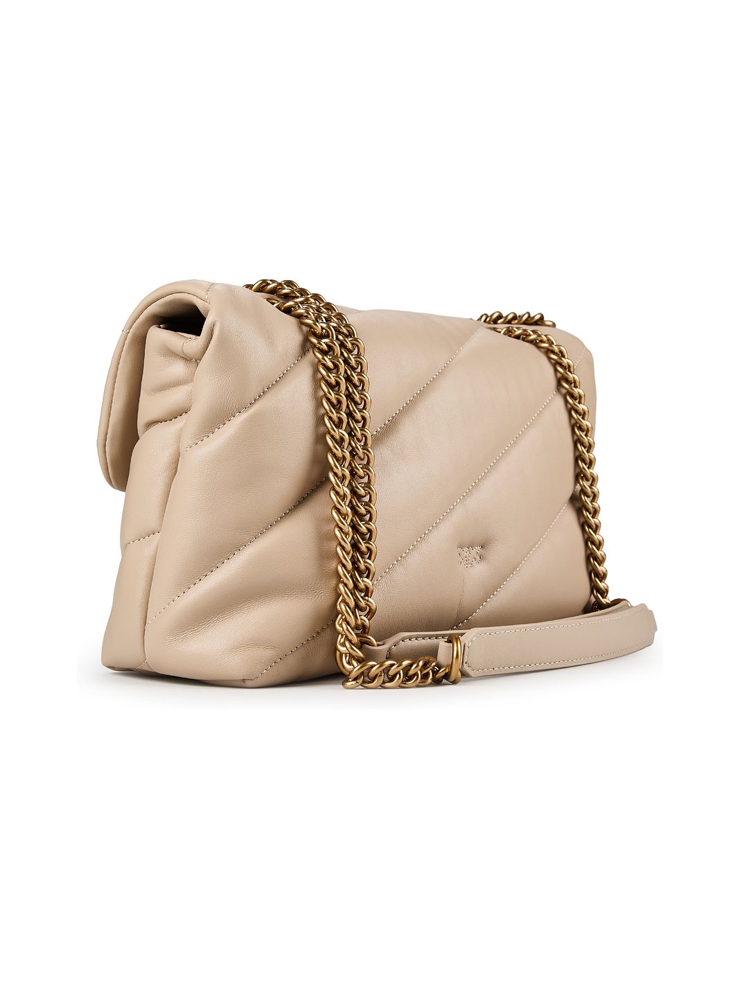 PINKO Love Puff Borsa a tracolla Vera Pelle 27 cm PINKO Love Puff Borsa a tracolla Vera Pelle 27 cm