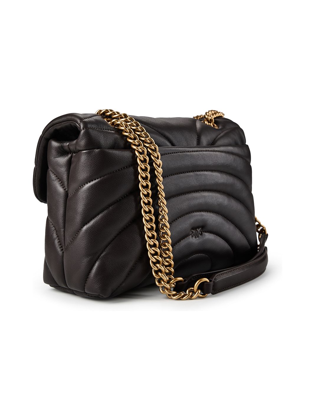 PINKO Love Puff Borsa a spalla Vera Pelle 30 cm PINKO Love Puff Borsa a spalla Vera Pelle 30 cm