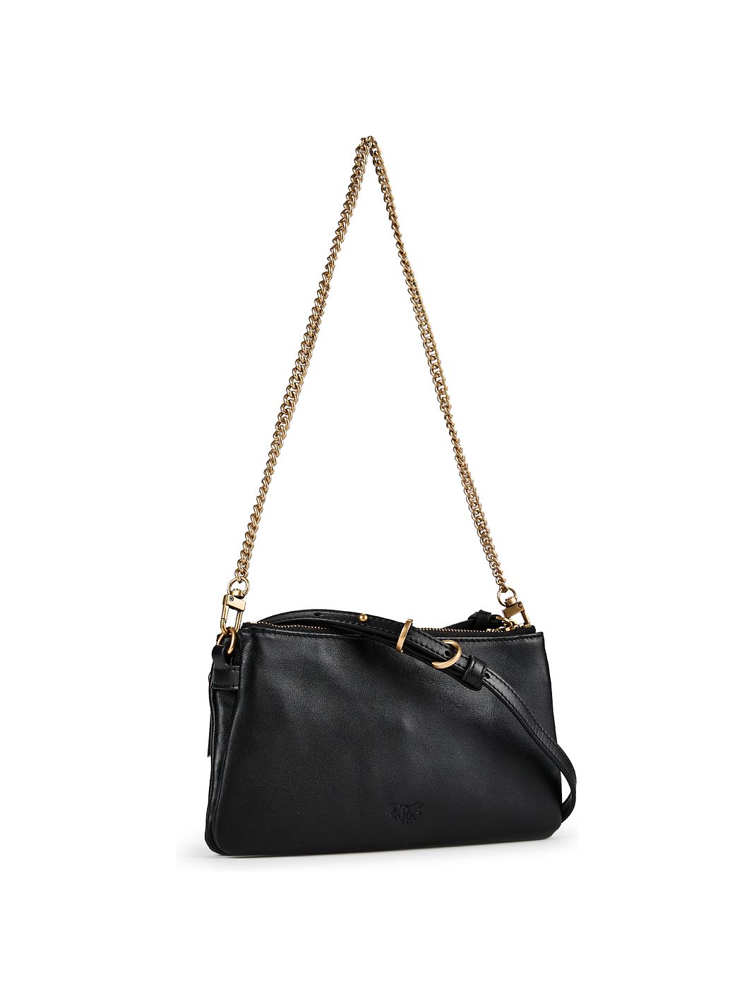 PINKO Love Mini Borsa a spalla Vera Pelle 21 cm PINKO Love Mini Borsa a spalla Vera Pelle 21 cm