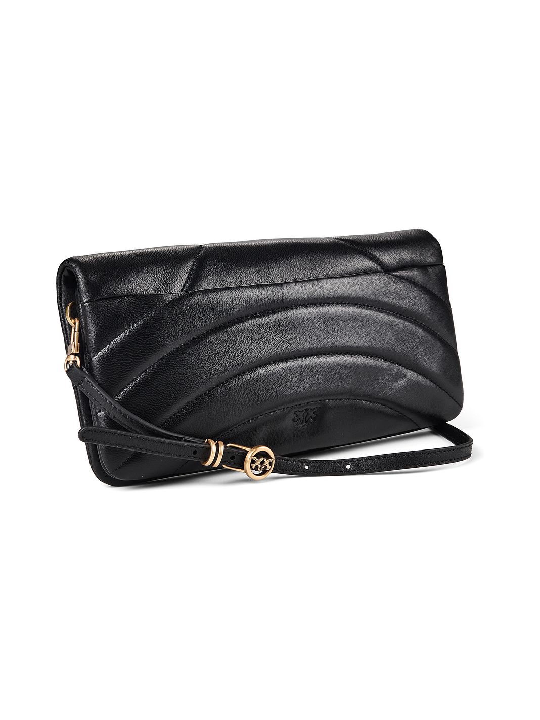 PINKO Love Horizontal Pochette Vera Pelle 27 cm PINKO Love Horizontal Pochette Vera Pelle 27 cm
