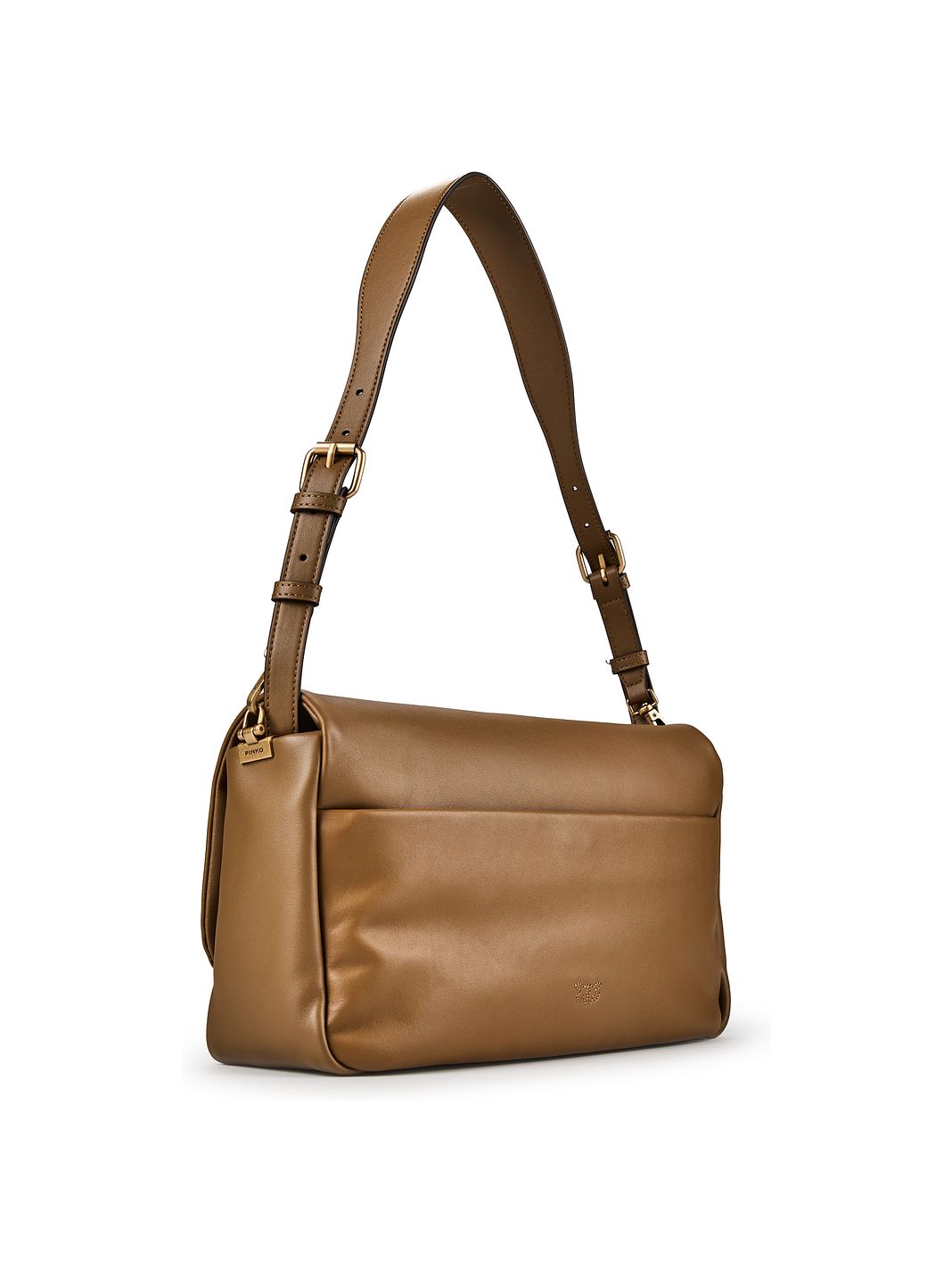 PINKO Click Soft Classic Bolso para hombre Piel natural 32 cm