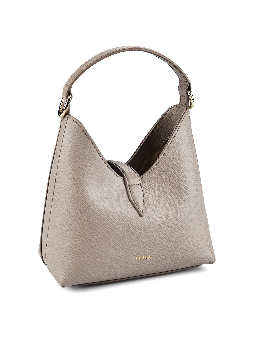 Furla Goccia Mini borsa a mano Vera Pelle 18 cm Furla Goccia Mini borsa a mano Vera Pelle 18 cm
