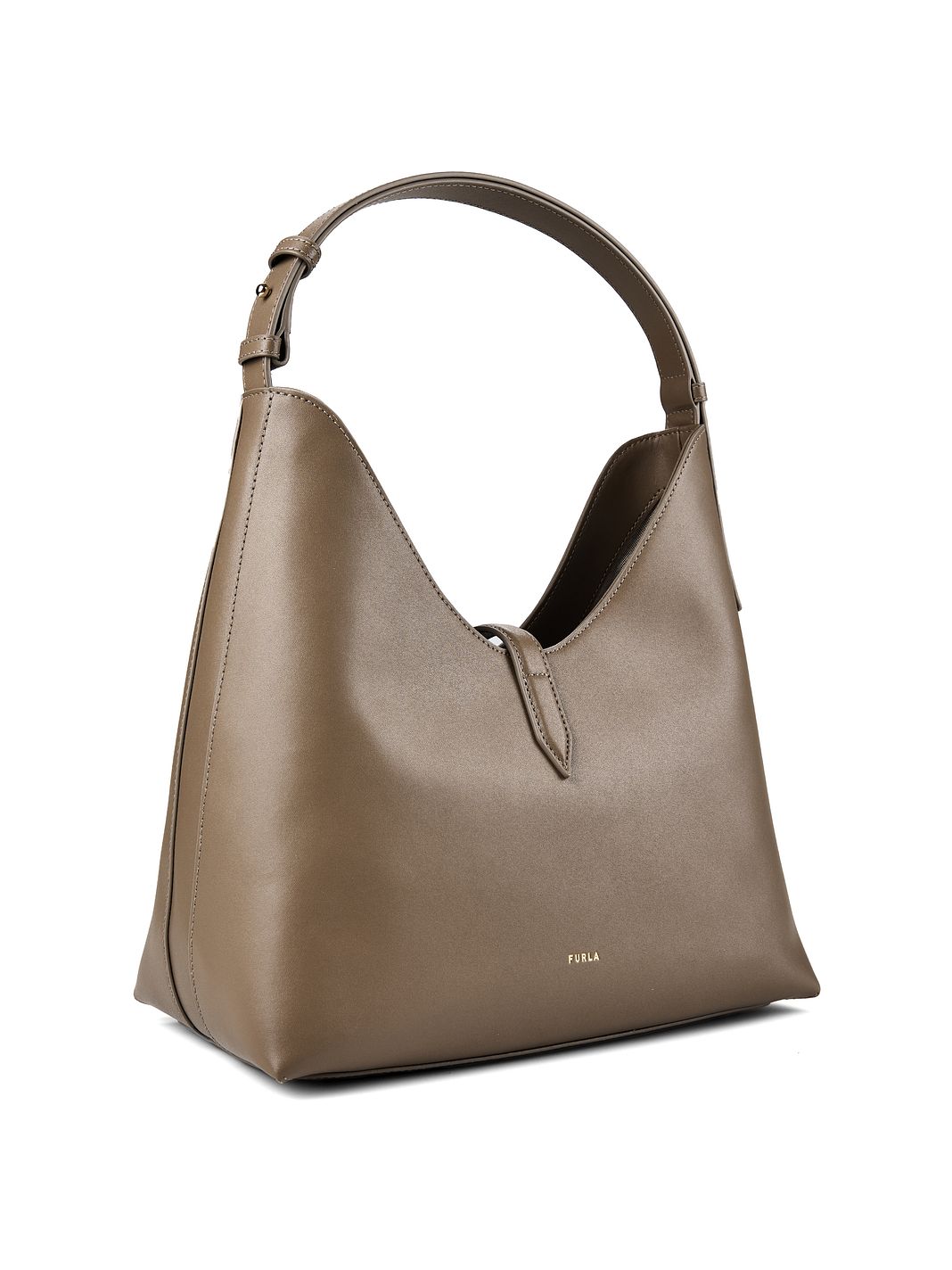 Furla Goccia Borsa a spalla Vera Pelle 30 cm Furla Goccia Borsa a spalla Vera Pelle 30 cm