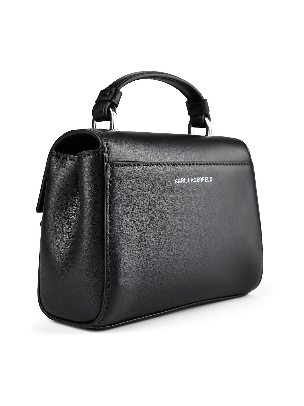 Karl Lagerfeld Autograph Mini borsa a mano Vera Pelle 15 cm Karl Lagerfeld Autograph Mini borsa a mano Vera Pelle 15 cm