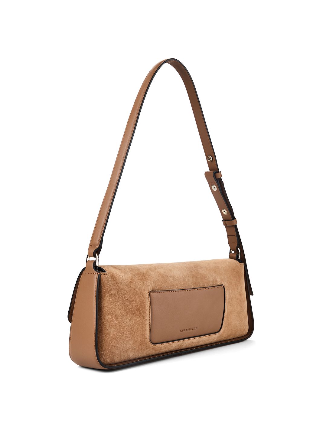 Karl Lagerfeld Signature Borsa a spalla Vera Pelle 32.5 cm Karl Lagerfeld Signature Borsa a spalla Vera Pelle 32.5 cm