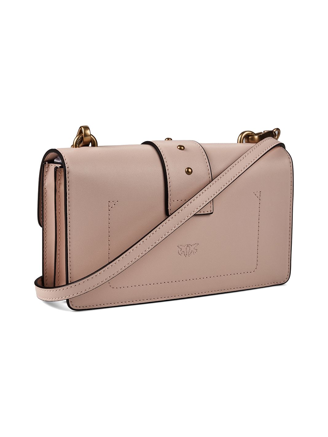 PINKO Love One Borsa a tracolla Vera Pelle 21 cm PINKO Love One Borsa a tracolla Vera Pelle 21 cm