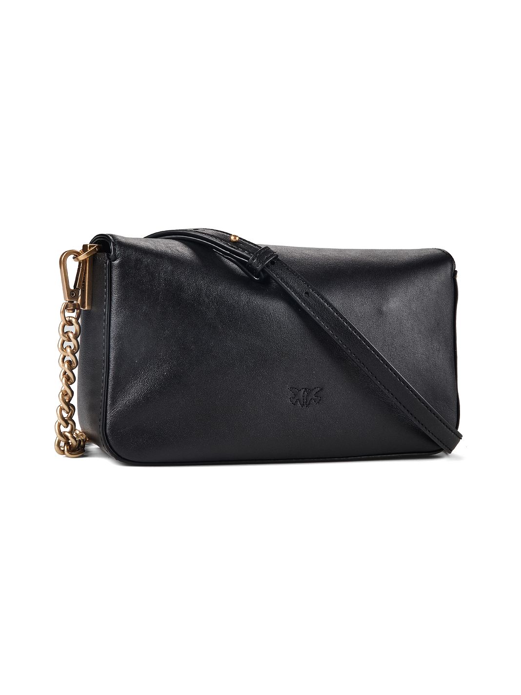 PINKO Love one Borsa a tracolla Vera Pelle 23 cm PINKO Love one Borsa a tracolla Vera Pelle 23 cm
