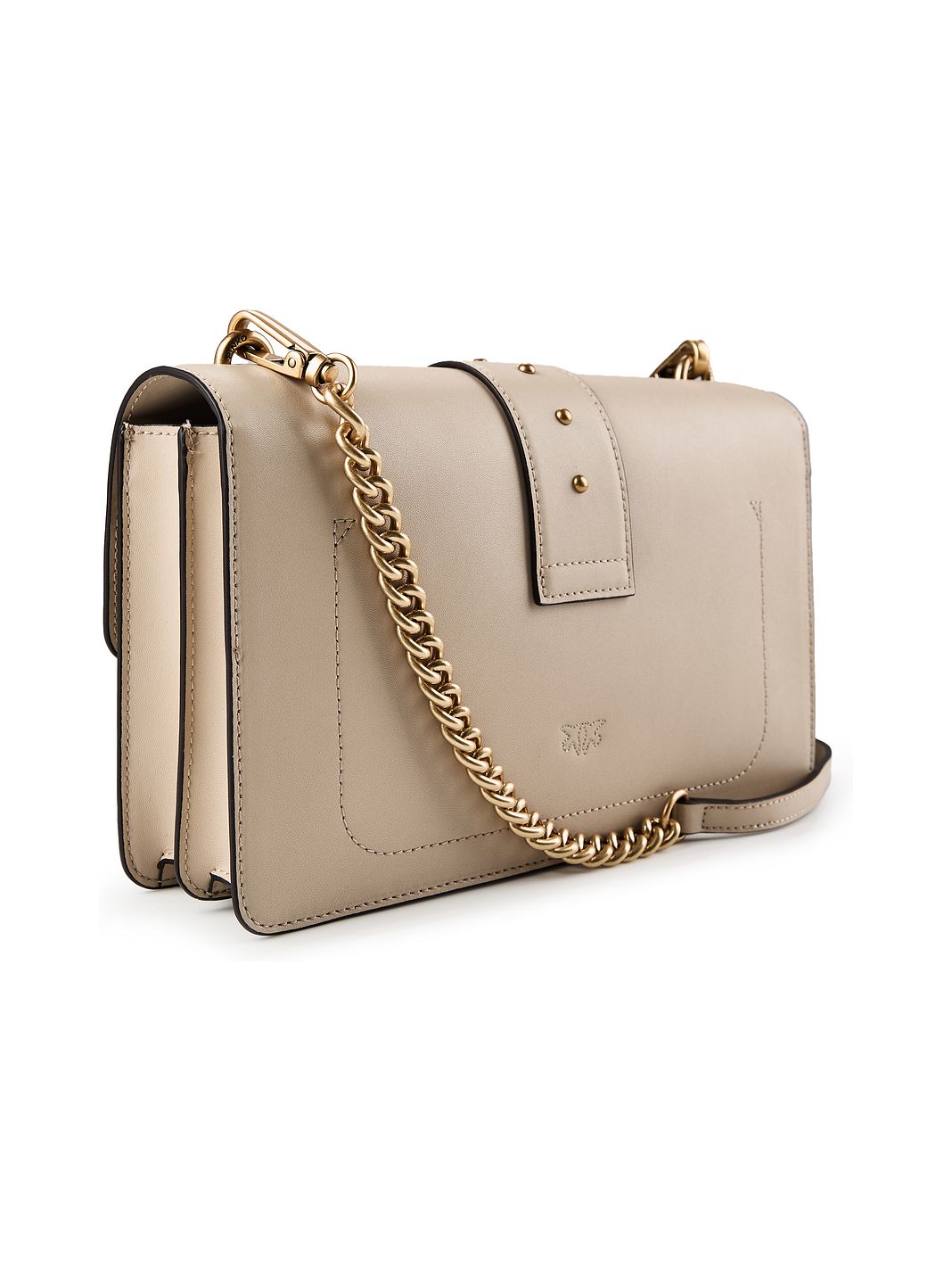 PINKO Love One Borsa a tracolla Vera Pelle 27 cm PINKO Love One Borsa a tracolla Vera Pelle 27 cm