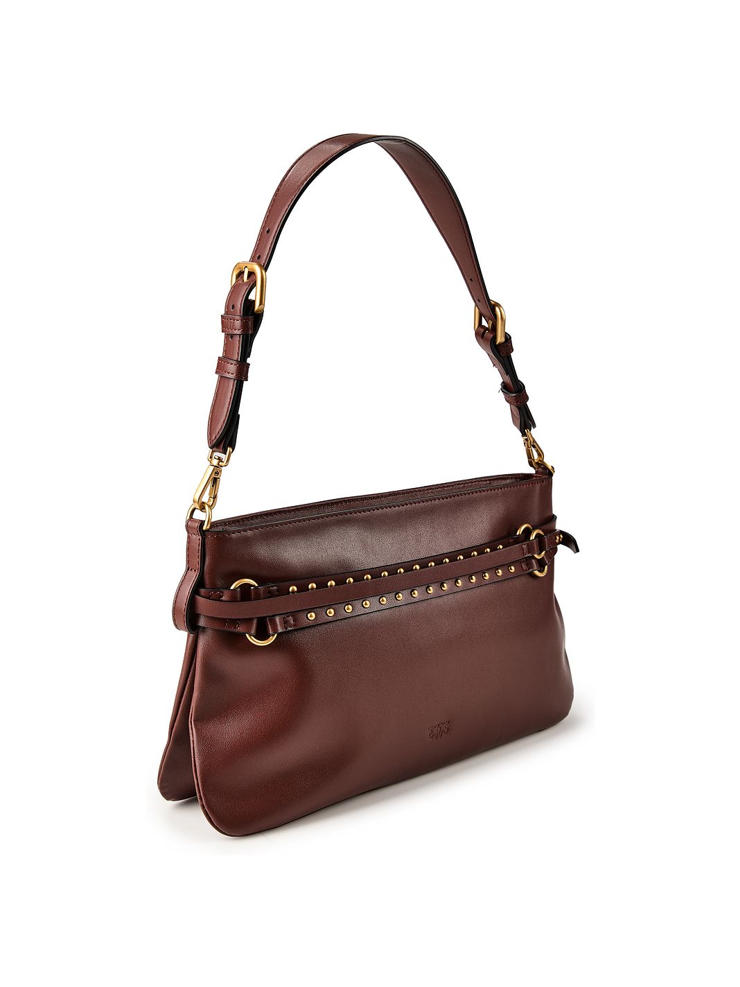 PINKO Belt Bag Classic Borsa a spalla Vera Pelle 33 cm
