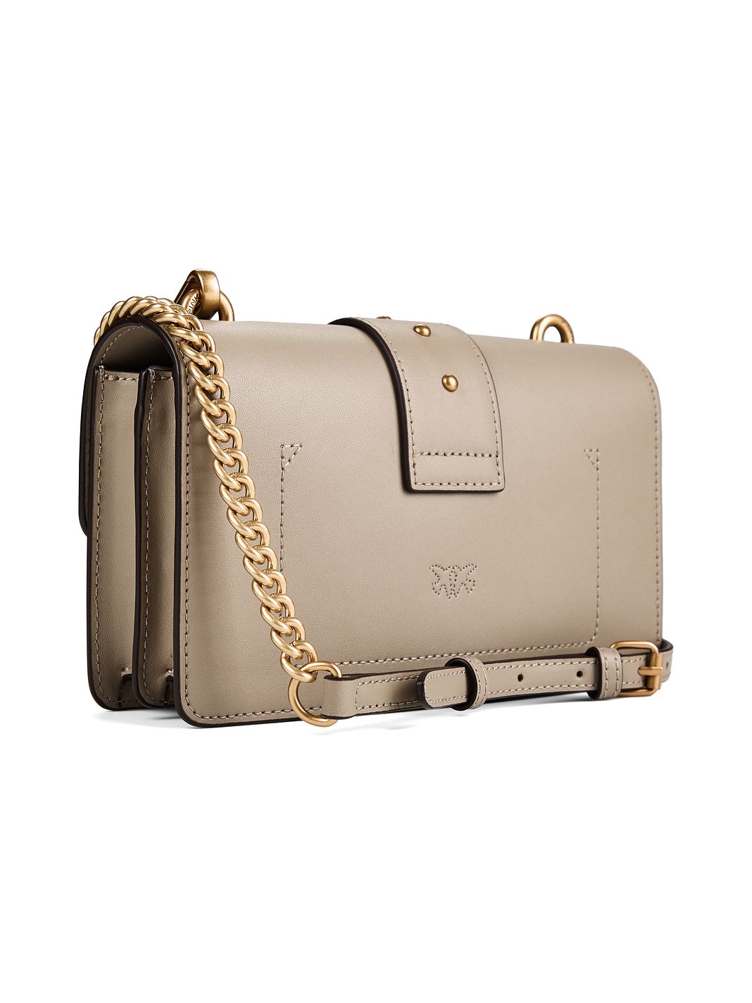 PINKO Love One Borsa a tracolla Vera Pelle 21 cm PINKO Love One Borsa a tracolla Vera Pelle 21 cm