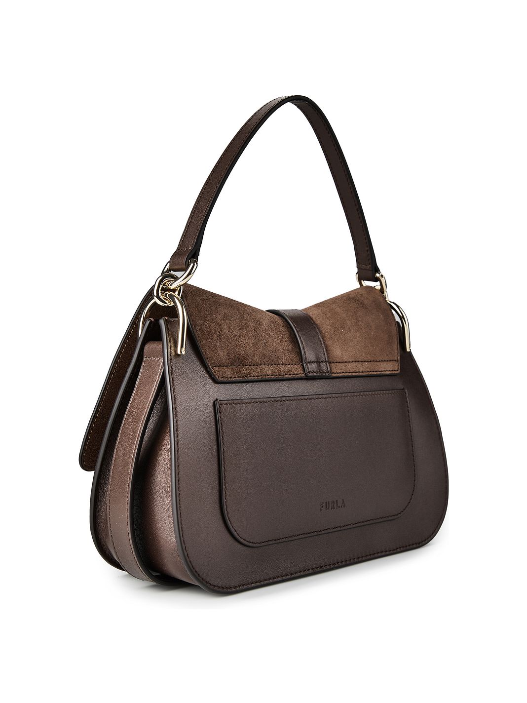 Furla Flow Borsa a spalla M Vera Pelle 26 cm Furla Flow Borsa a spalla M Vera Pelle 26 cm