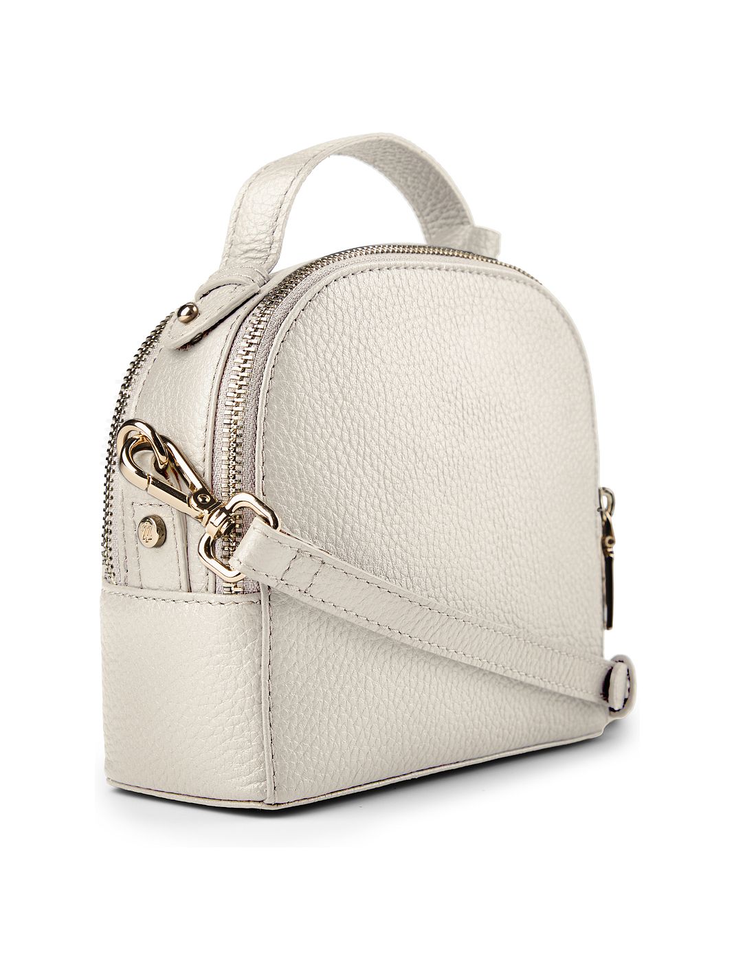 Lazarotti Bolso bandolera de piel «Bologna» de 17 cm Lazarotti Bolso bandolera de piel «Bologna» de 17 cm