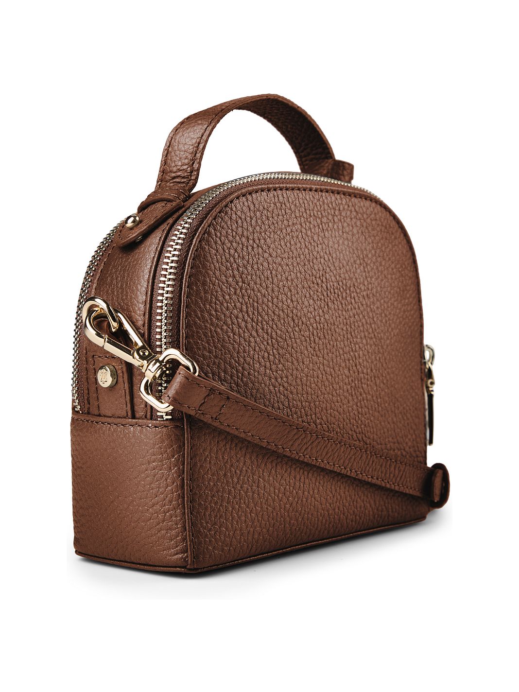 Lazarotti Bolso bandolera de piel «Bologna» de 17 cm Lazarotti Bolso bandolera de piel «Bologna» de 17 cm
