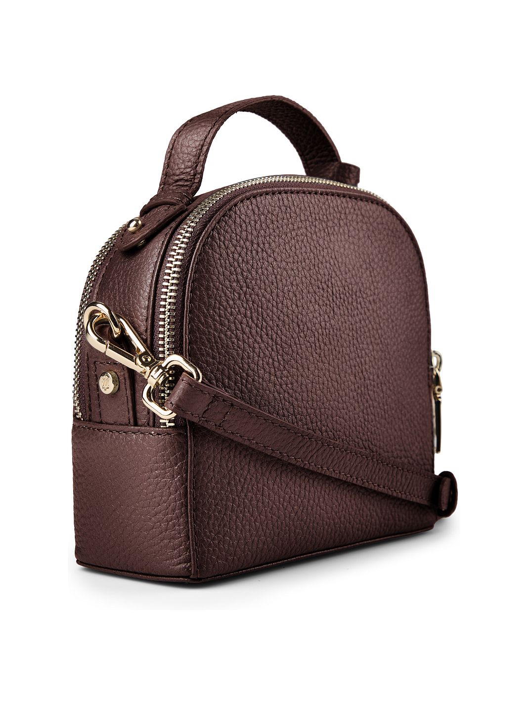 Lazarotti Bolso bandolera de piel «Bologna» de 17 cm Lazarotti Bolso bandolera de piel «Bologna» de 17 cm