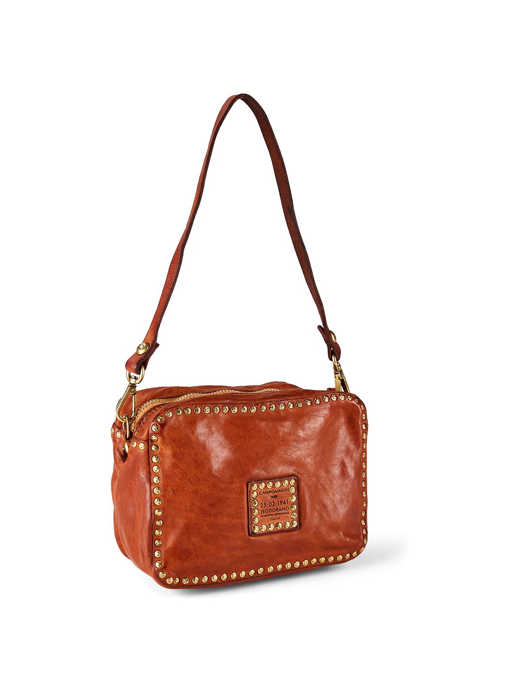 Campomaggi Kate Bolso para hombre Piel natural 20 cm Campomaggi Kate Bolso para hombre Piel natural 20 cm
