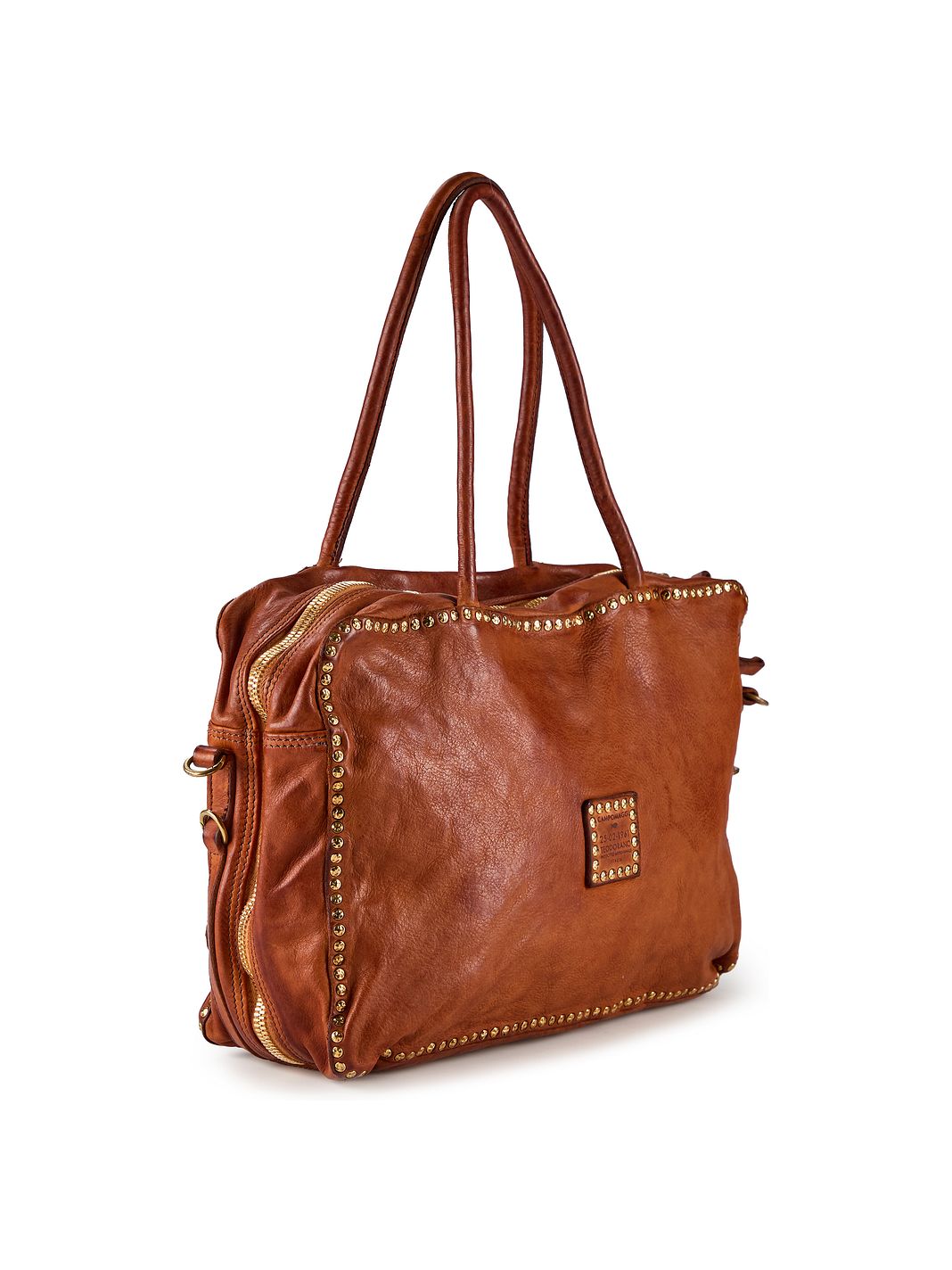Campomaggi Simona Bolso para hombre Piel natural 31 cm Campomaggi Simona Bolso para hombre Piel natural 31 cm