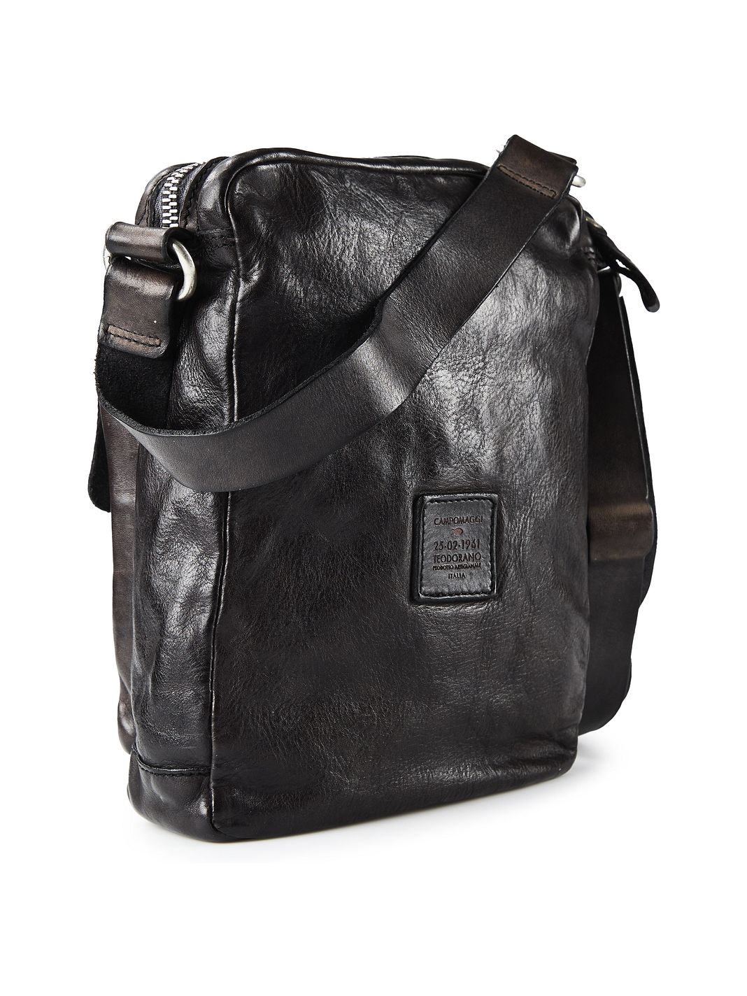 Campomaggi Limone Bolso bandolera Piel natural 25 cm