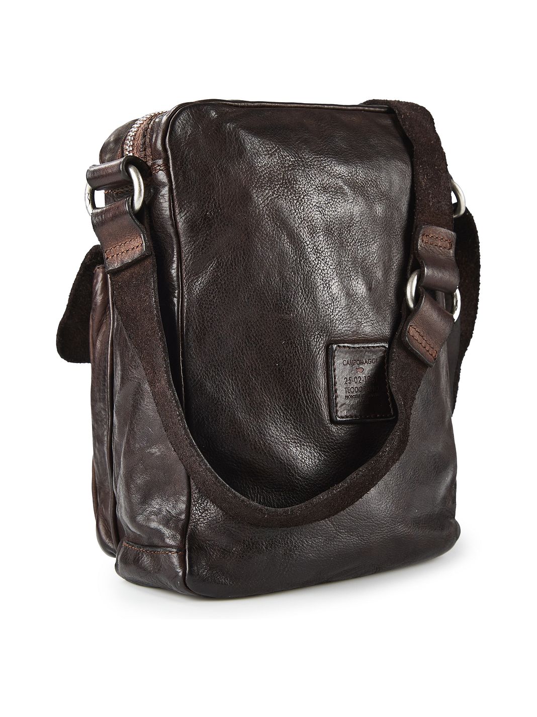 Campomaggi Limone Bolso bandolera Piel natural 25 cm
