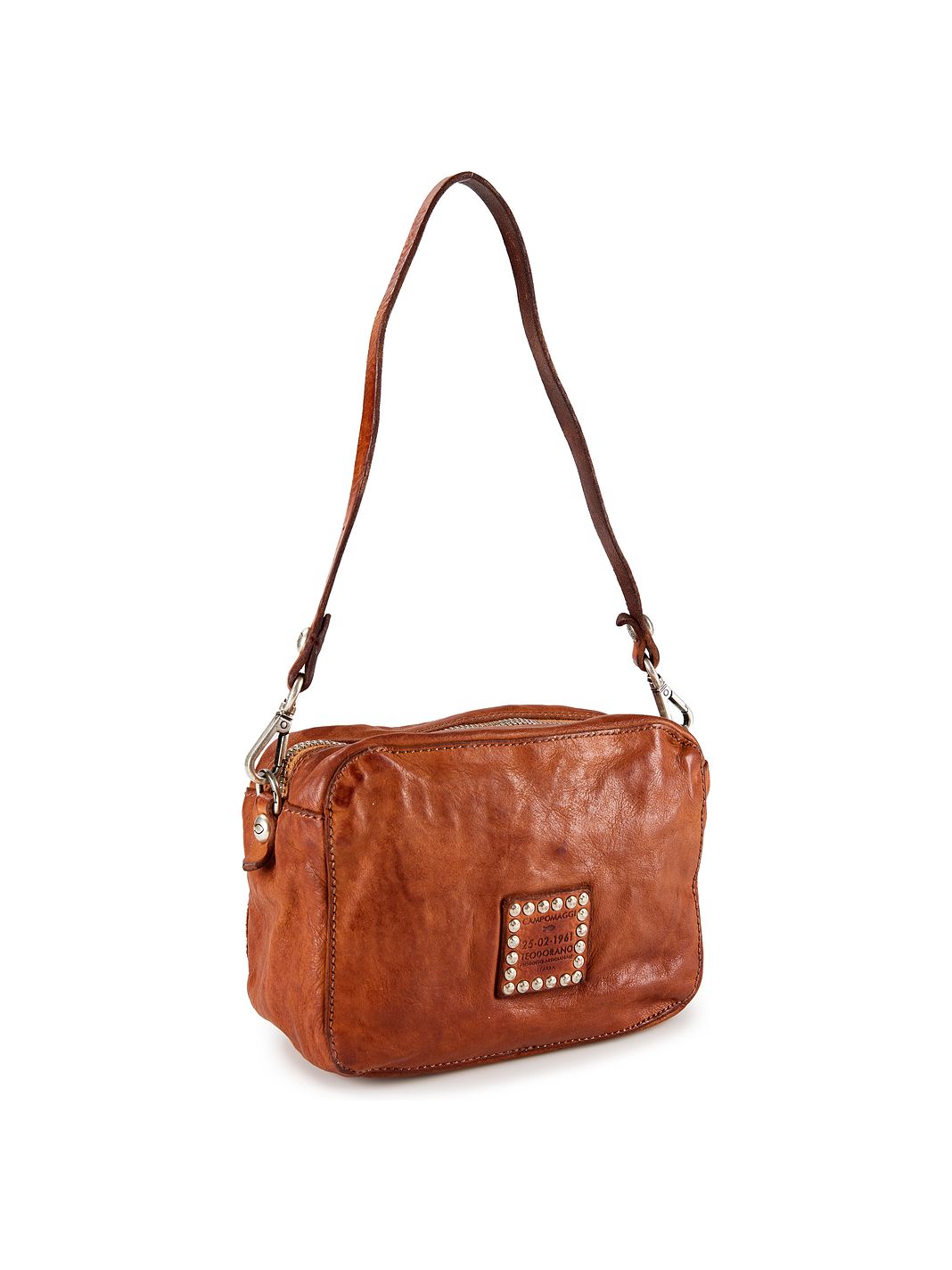 Campomaggi Kate Bolso para hombre Piel natural 20 cm Campomaggi Kate Bolso para hombre Piel natural 20 cm