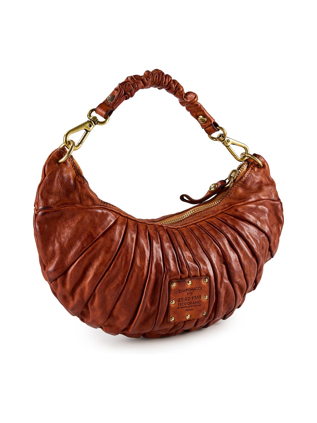 Campomaggi Luna Bolso para hombre Piel natural 34 cm