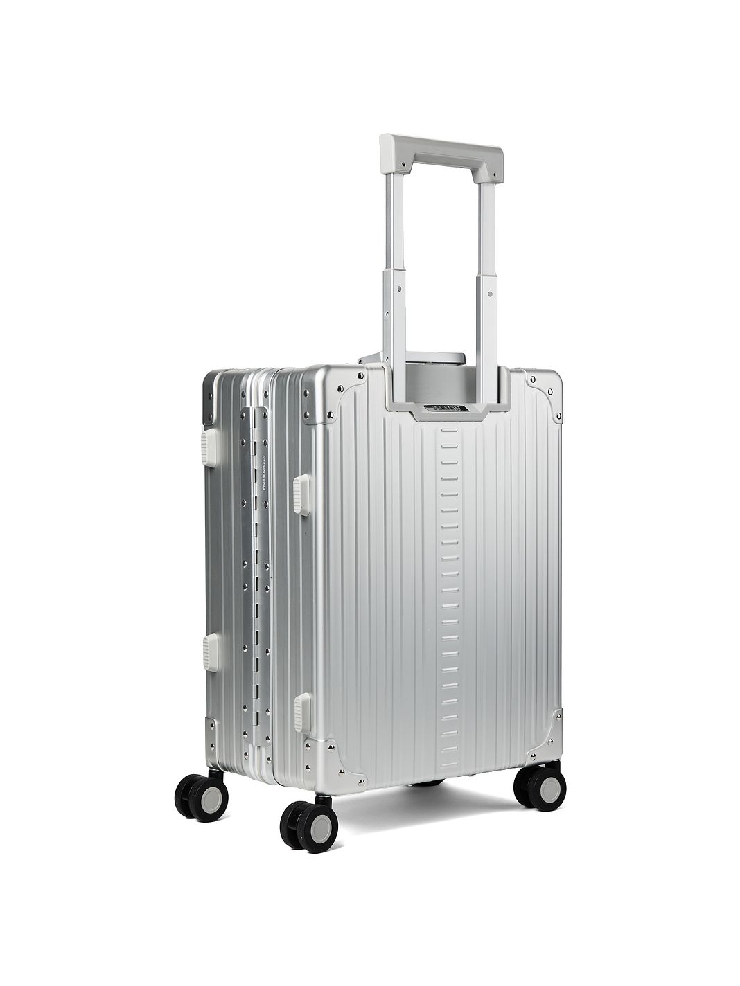 Aleon Maleta de cabina Traveler Domestic de aluminio con 4 ruedas, 55 cm