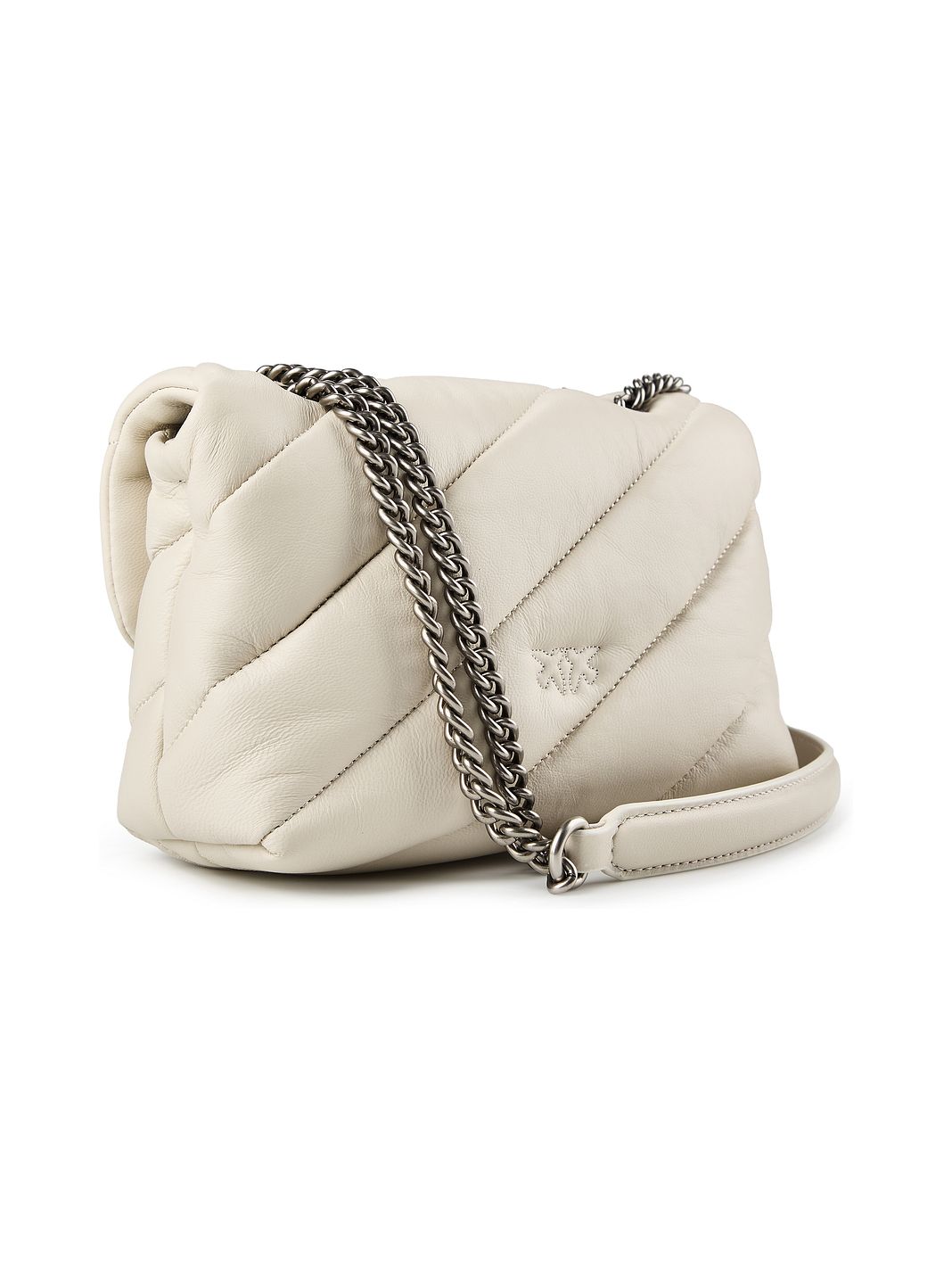 PINKO Love Puff Bolso bandolera Piel natural 27 cm