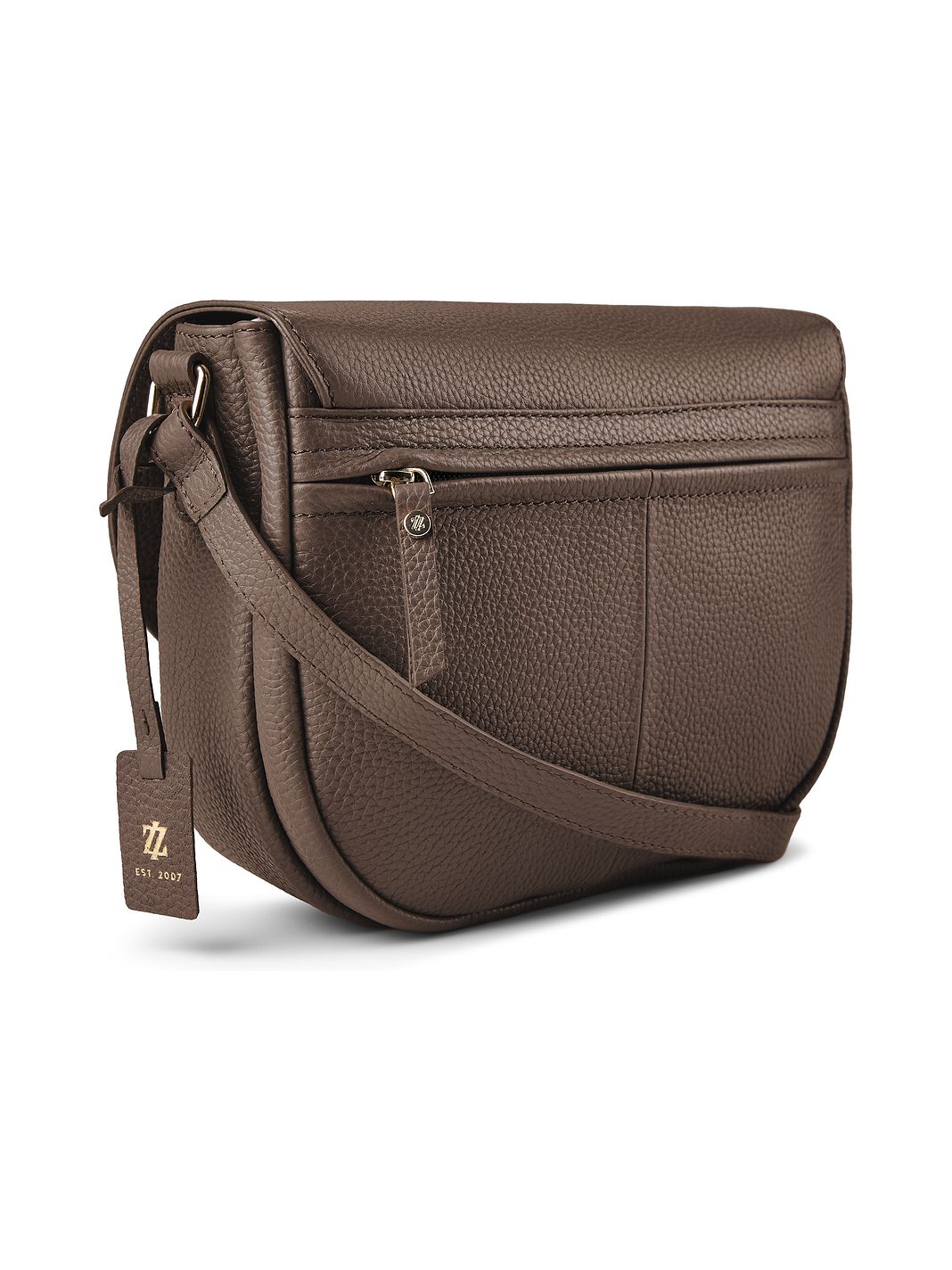 Lazarotti Bologna Leather Crossbody taška Kůže 25.5 cm