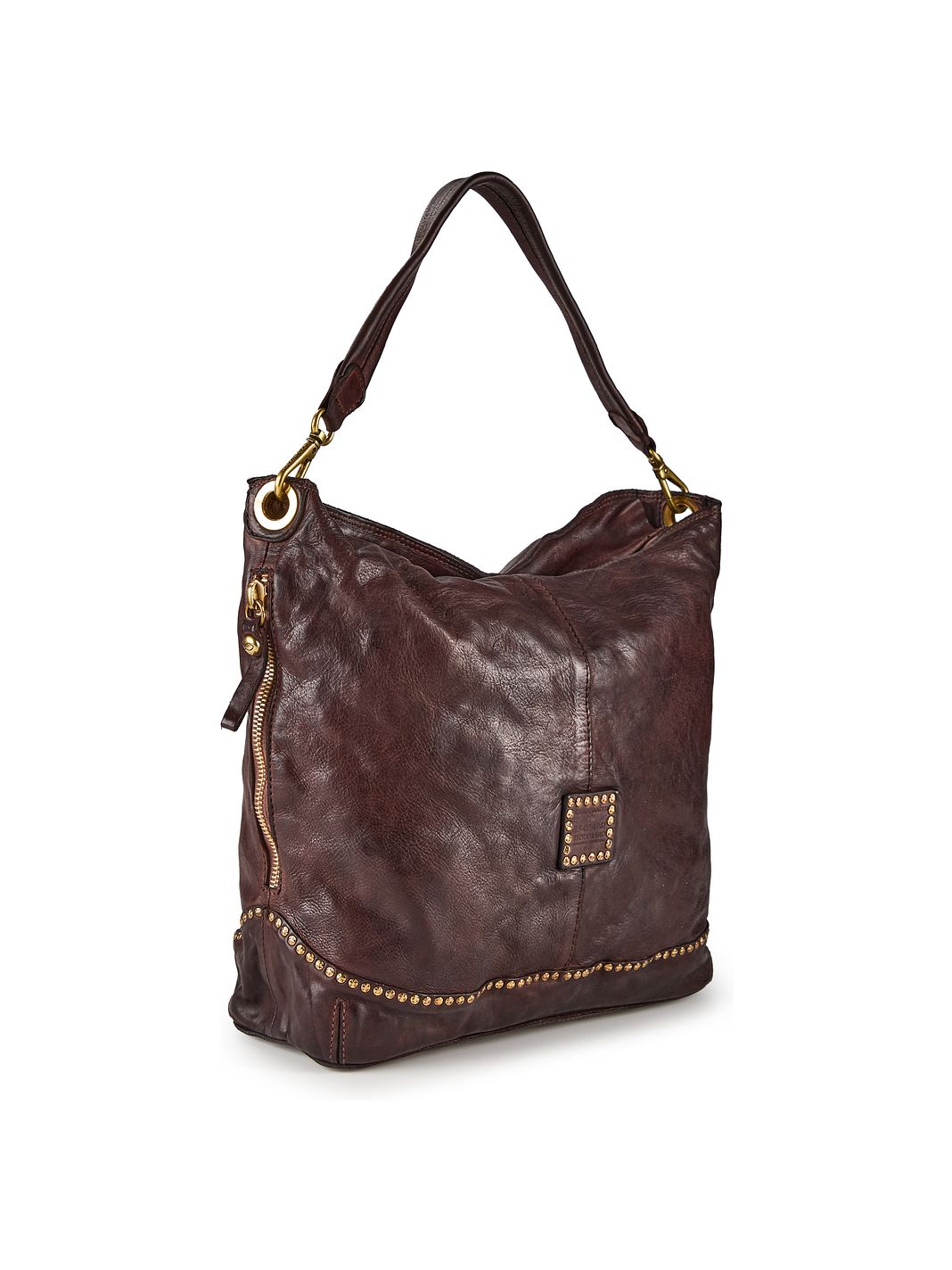 Campomaggi Manuela Skuldertaske Læder 32 cm