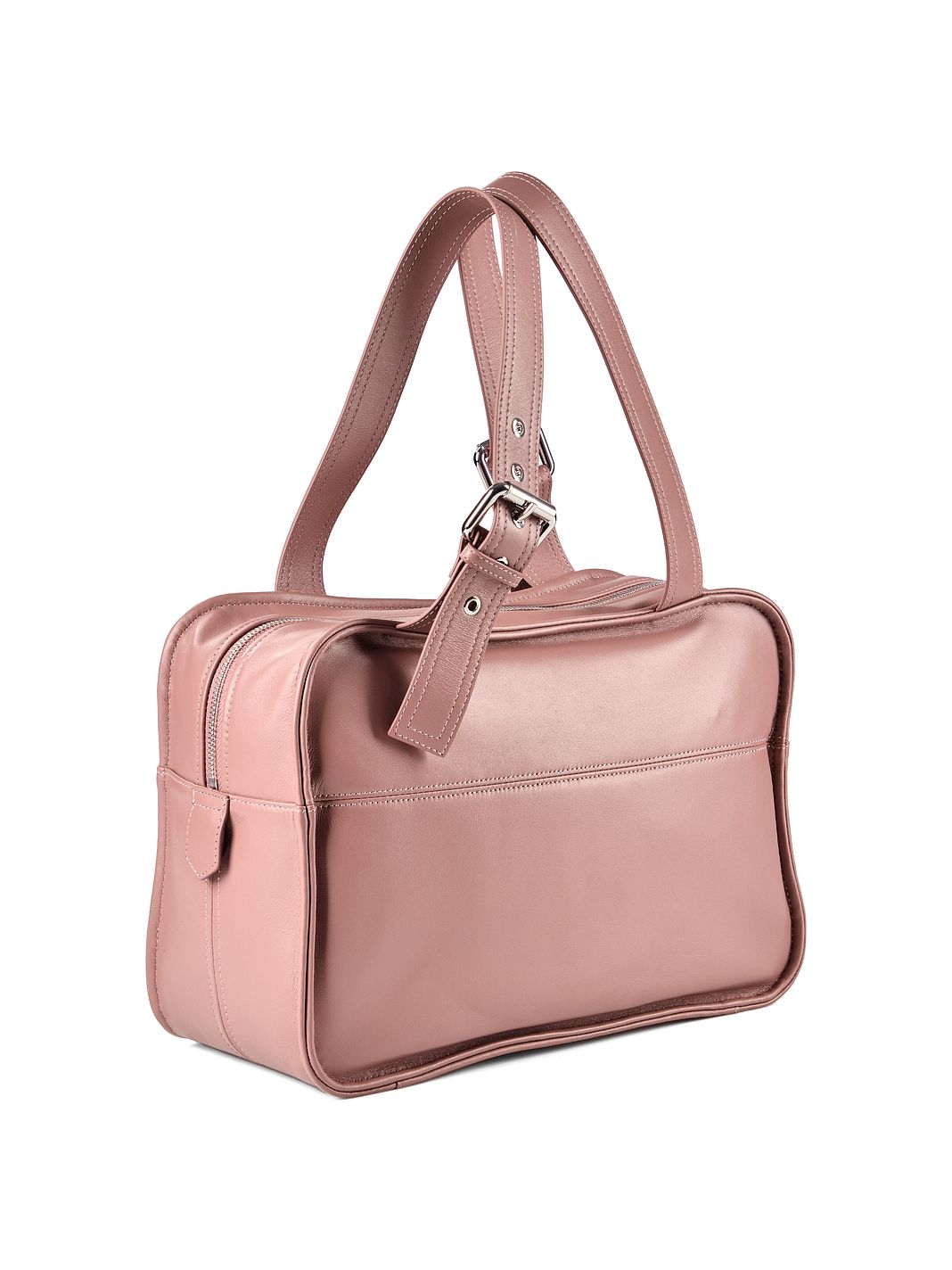 Patrizia Pepe Taška přes rameno Kůže 34 cm
