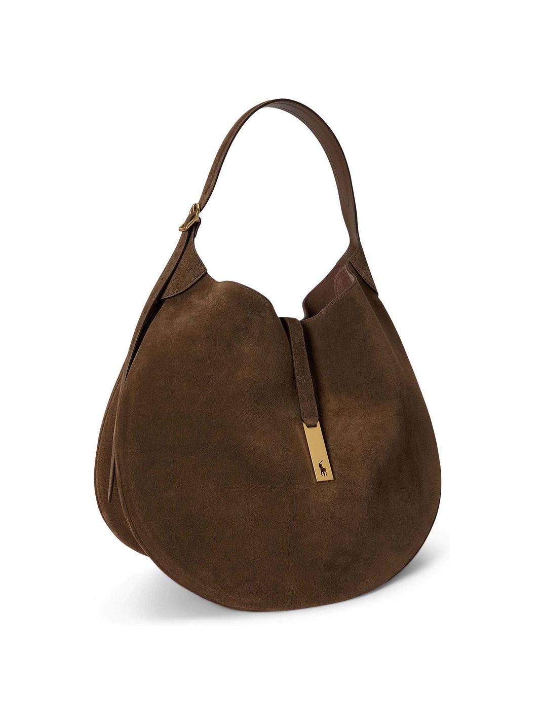 POLO RALPH LAUREN Polo ID Skuldertaske Læder 40 cm