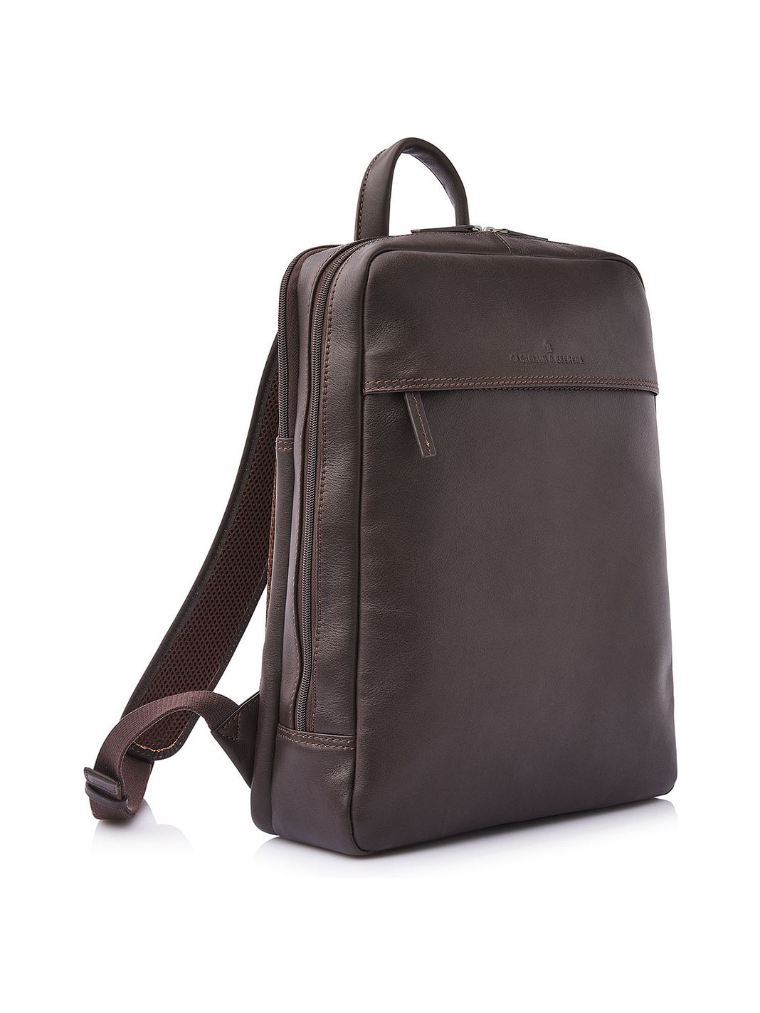 Castelijn & Beerens Daypack RFID-beskyttelse Læder 42 cm Laptoprum