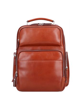 Leonhard Heyden Cambridge rygsæk læder 42 cm rum til bærbar computer Leonhard Heyden Cambridge rygsæk læder 42 cm rum til bærbar computer