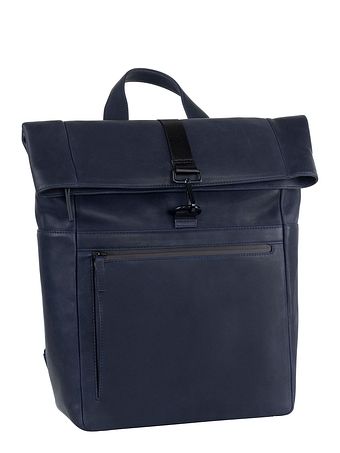 Leonhard Heyden Haag rygsæk læder 40 cm rum til bærbar computer