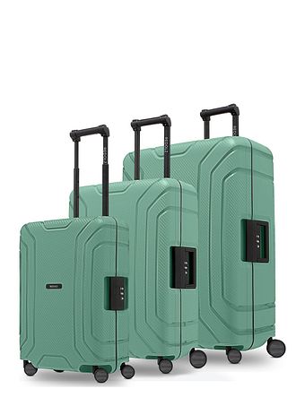 Redolz Essentials 15 4-hjulet kuffertsæt 3-delt med trepunktslukning