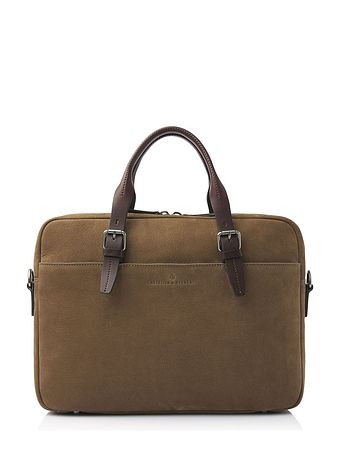 Castelijn & Beerens Nubuck Dokumenttaske Læder 41 cm Laptoprum